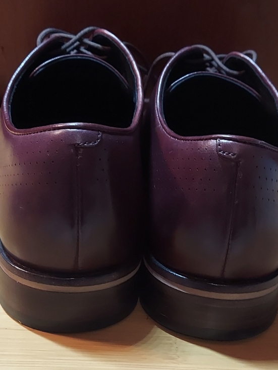 COLE HAAN GRAND ØS C33472 WASHINGTON GRAND LASER MENS CORDOVAN OXFORDS SIZE 10 M main image 15